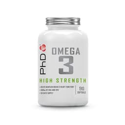 PhD Omega 3 Softgels 90 Caps