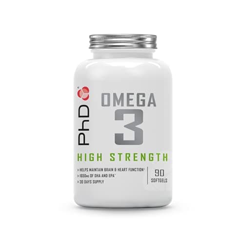 PhD Omega 3 Softgels 90 Caps